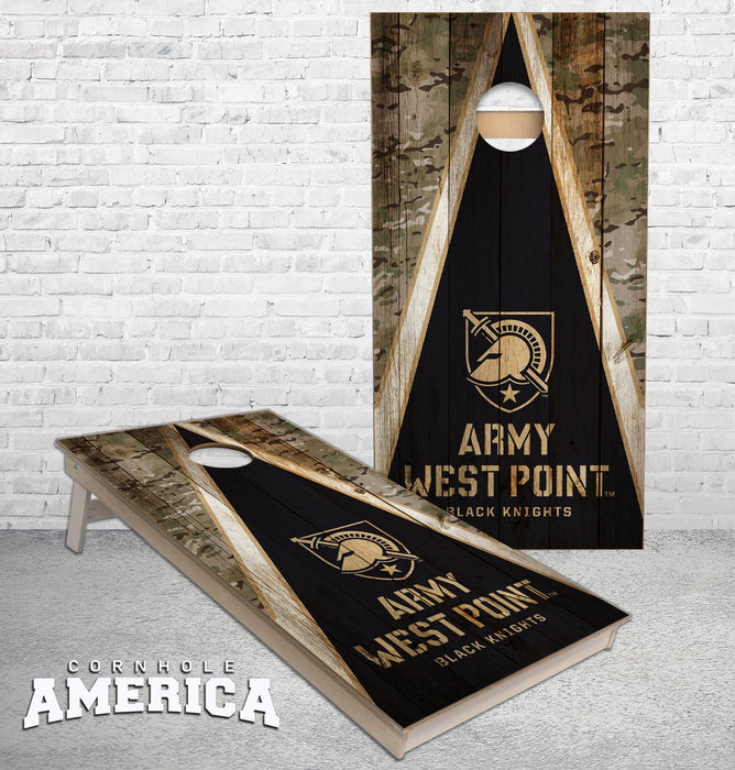 Army West Point Black Knights Triangle Theme Cornhole Boards