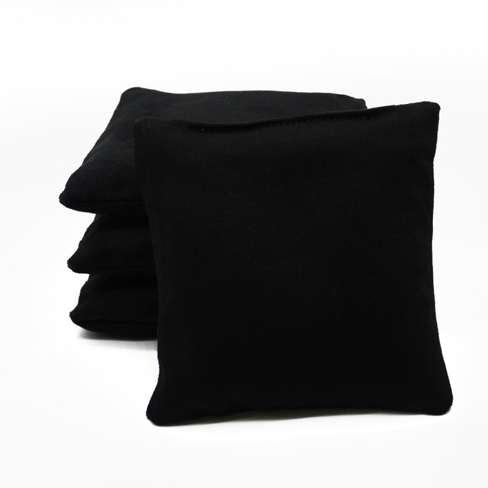 Black Dual Sided Slick N Stick cornhole Bags