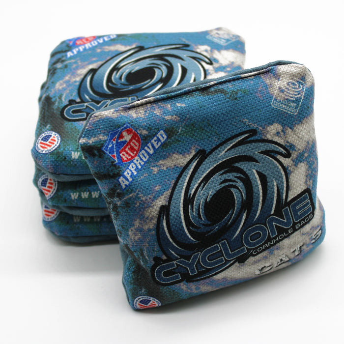 Cyclone CAT 5 Pro Series Cornhole Bags Denim (set of 4)