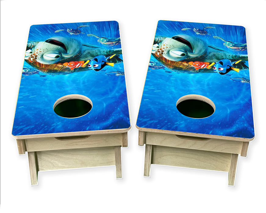 Finding Nemo Mini Cornhole Boards 12"x24"
