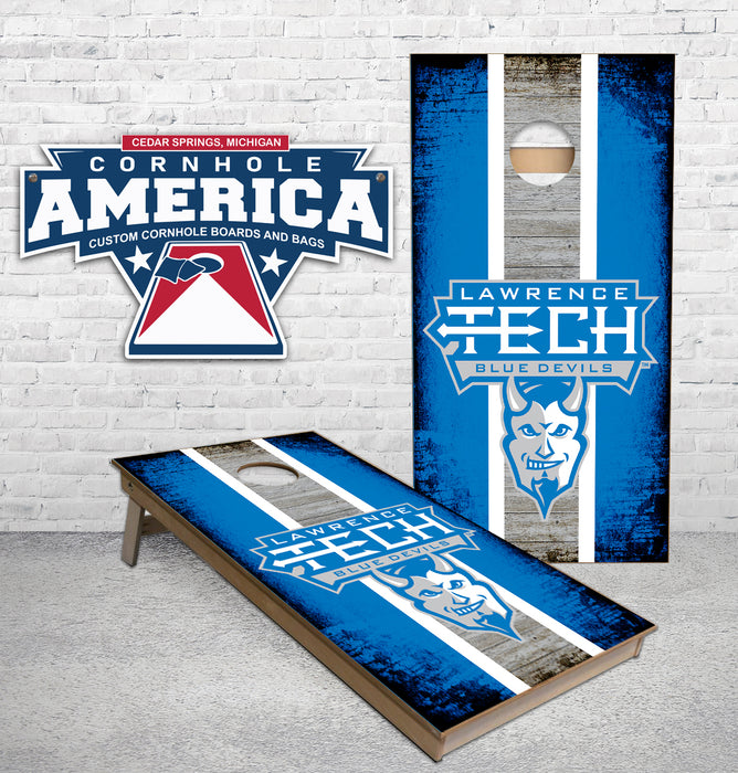 Lawrence Tech Cornhole Boards