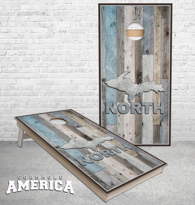 UP North Michigan cornhole boards