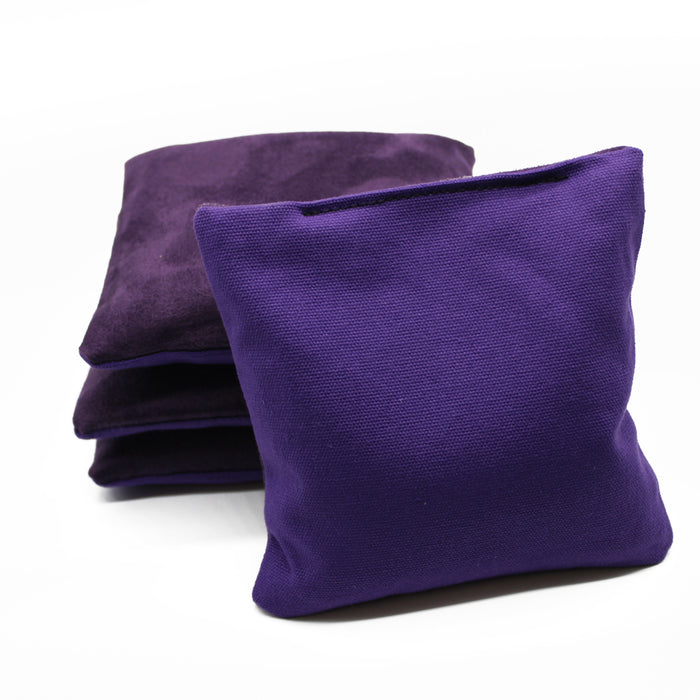 Purple Pro Dual Sided Slick N Stick cornhole Bags