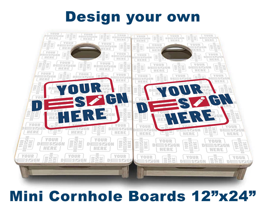 Customize your own design on our Mini Boards 12"x24"