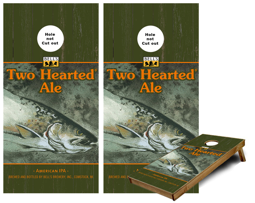 Bells Two Hearted Cornhole Wraps