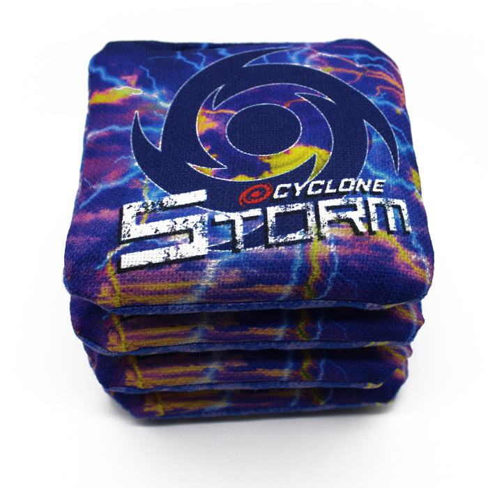 Cyclone STORM Blue  Pro series cornhole bags (set of 4)
