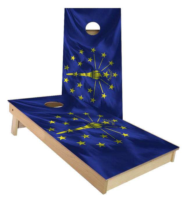 Indiana State Flag Cornhole Boards