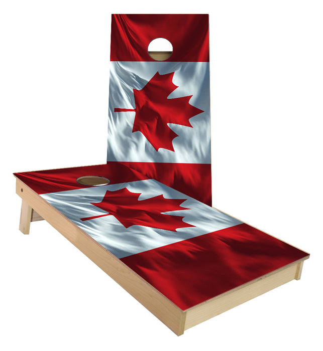 Canadian Flag Cornhole Boards