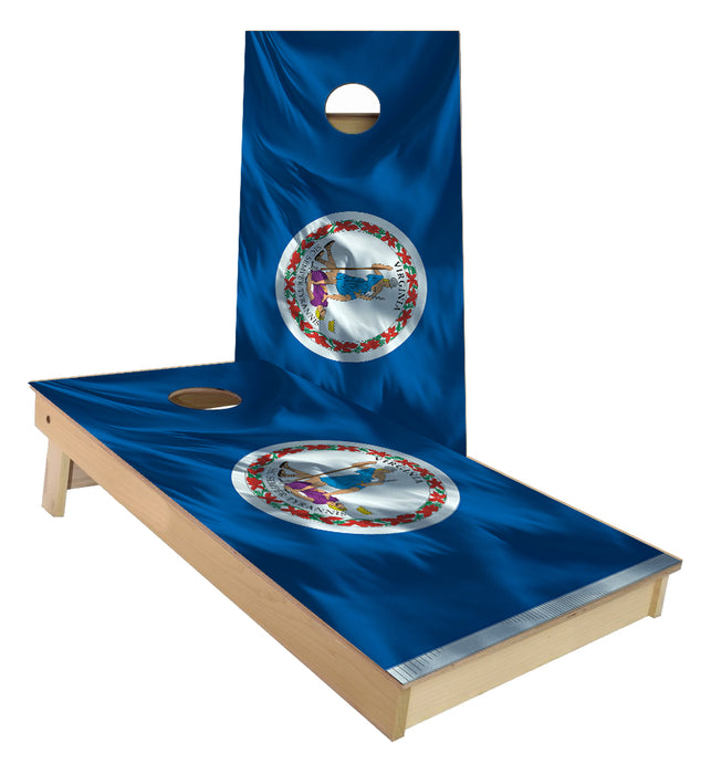 Virginia State Flag Cornhole Boards