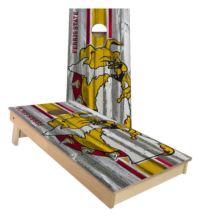 Ferris State University Bulldogs Cornhole Boards