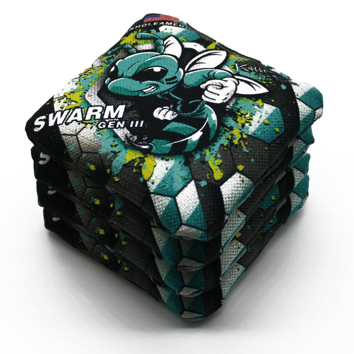 Killer Bees Swarm series Gen III ICE Pro Style cornhole Bags