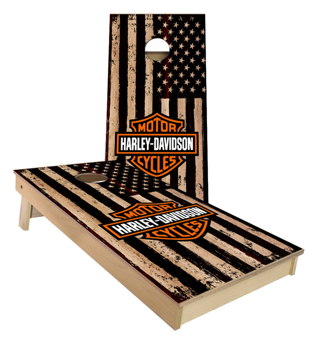 motorcycle Cornhole Boards