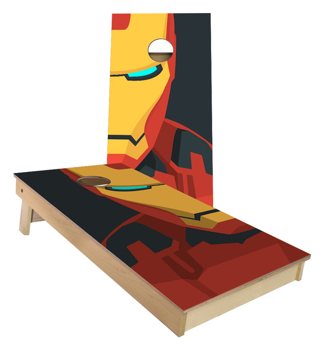 Iron Man Super hero Cornhole Boards