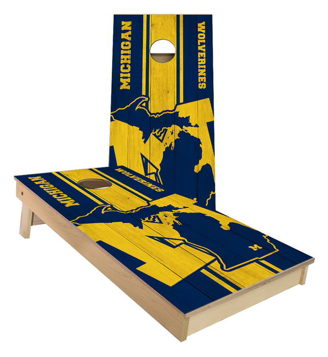 Michigan University Wolverines Cornhole Boards