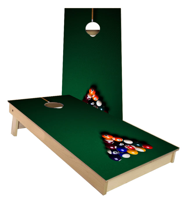 Pool Table Cornhole Boards