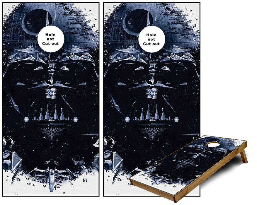 Star Wars Death Star Cornhole Wraps