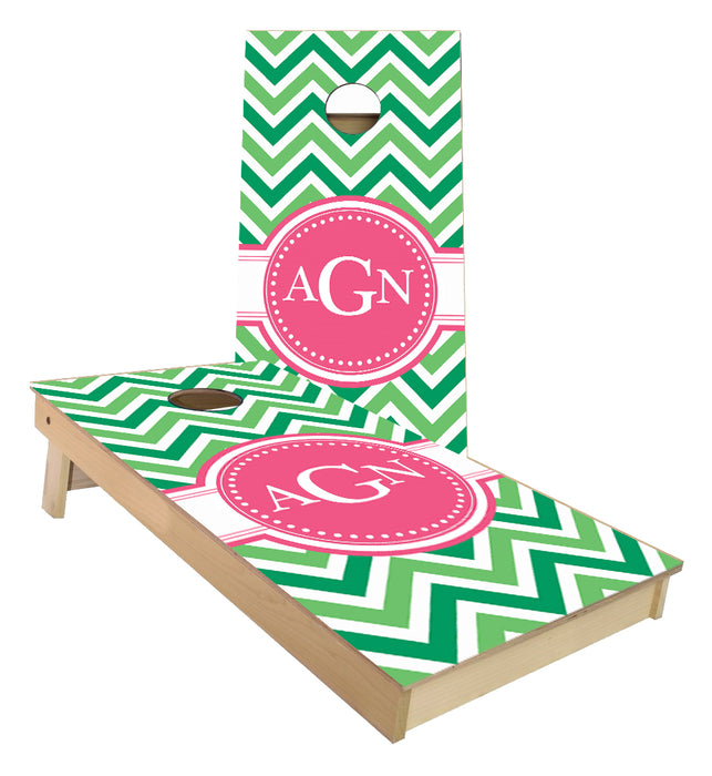 Wedding Monogram design cornhole boards