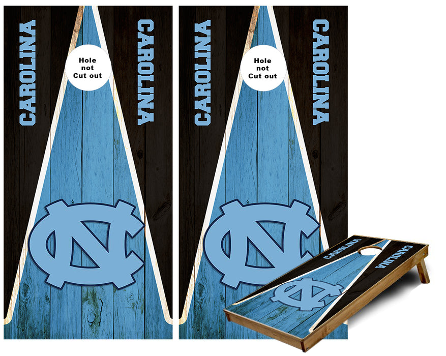Carolina Triangle Cornhole Wraps