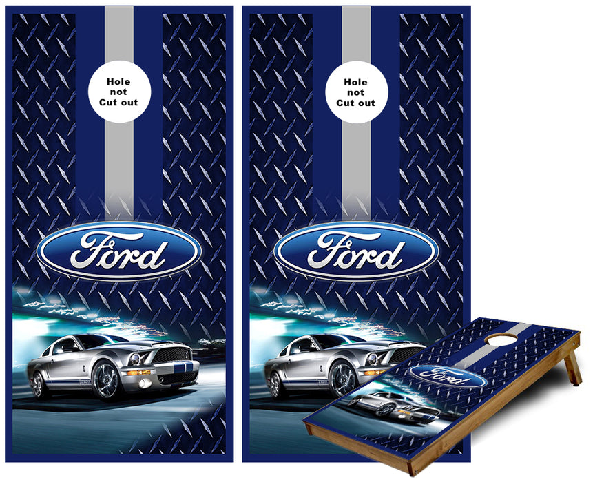 Ford Mustang Cornhole Wraps