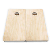 Pro series cornhole boards front view rounded corners