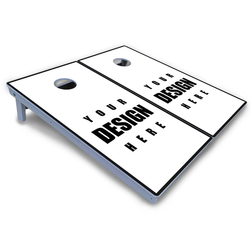 Customize your own design on our PVC Outdoor Cornhole Boards
