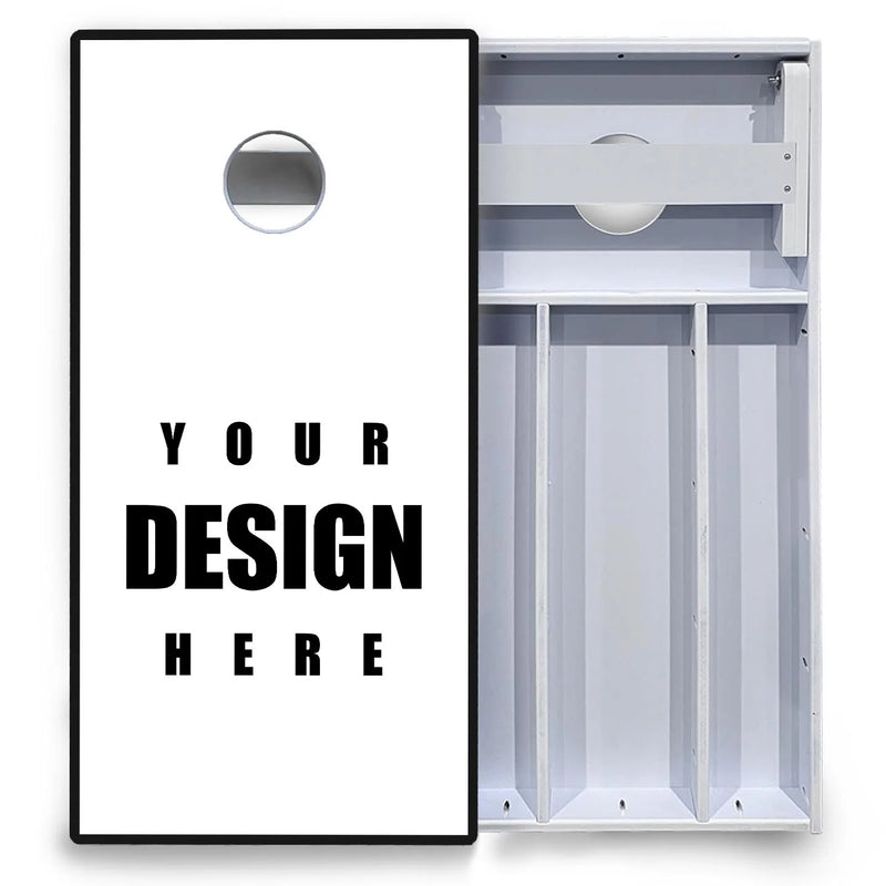 Customize your own design on our PVC Outdoor Cornhole Boards