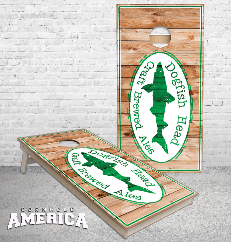 Dogfish Beer Cornhole Boards