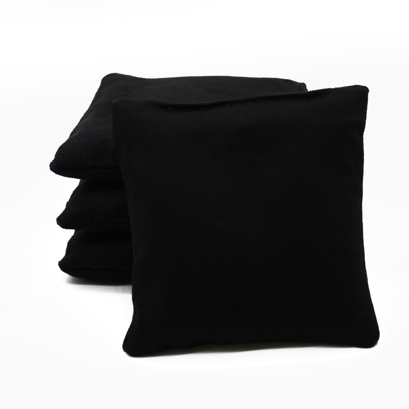 Black Dual Sided Slick N Stick cornhole Bags