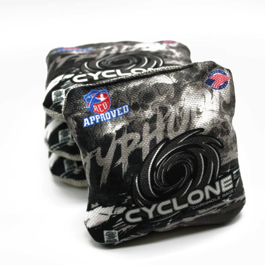 Cyclone Typhoon cornhole bags
