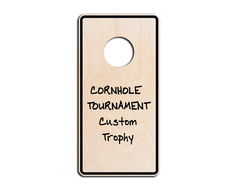 Cornhole Trophy customize your own