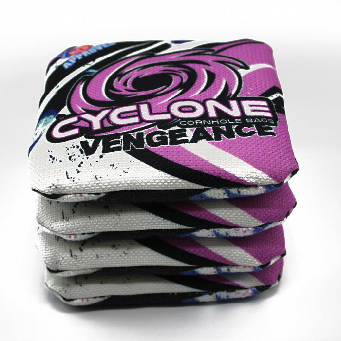 Cyclone VENGENCE Pink Pro series cornhole bags (set of 4)