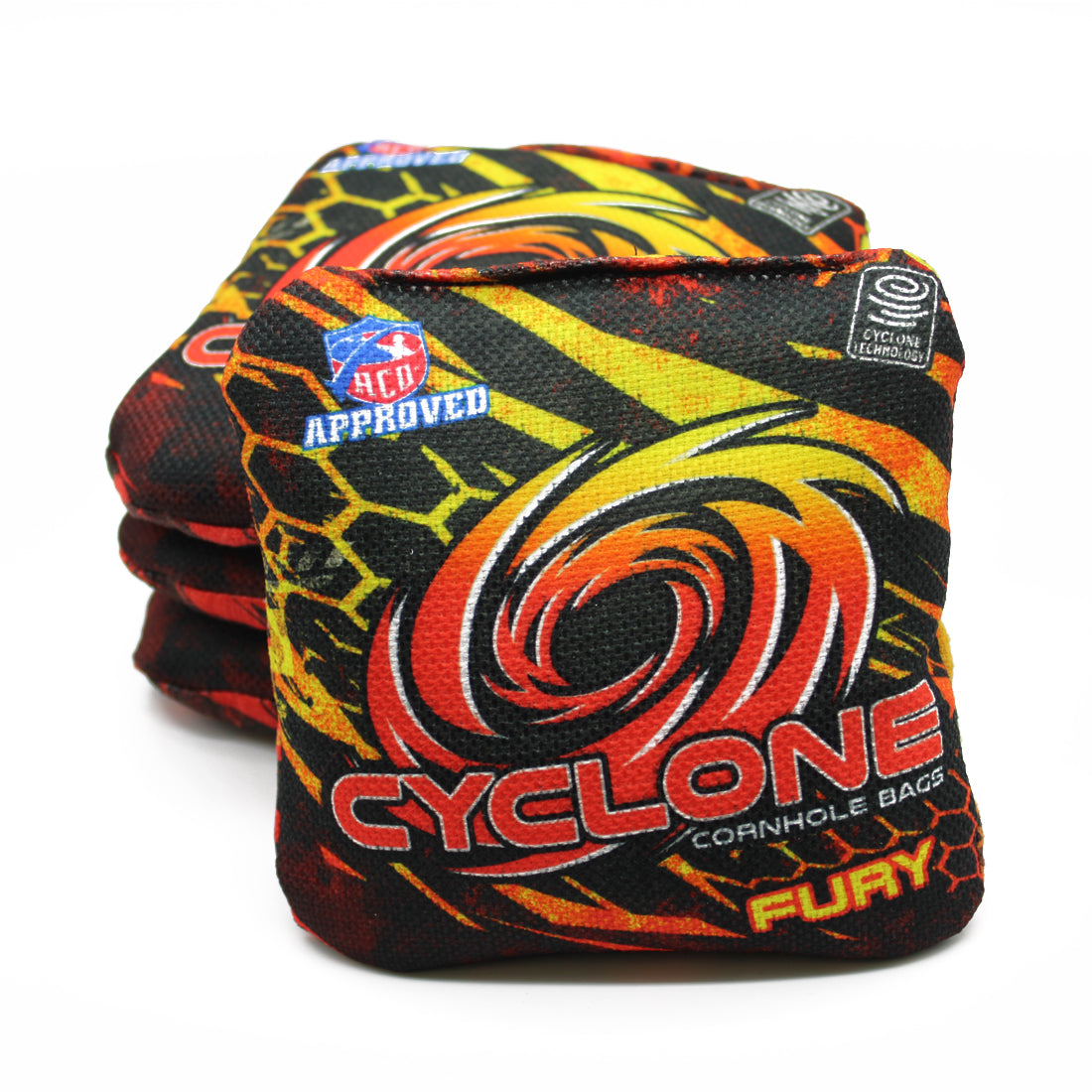 Cyclone Fury Cornhole bags