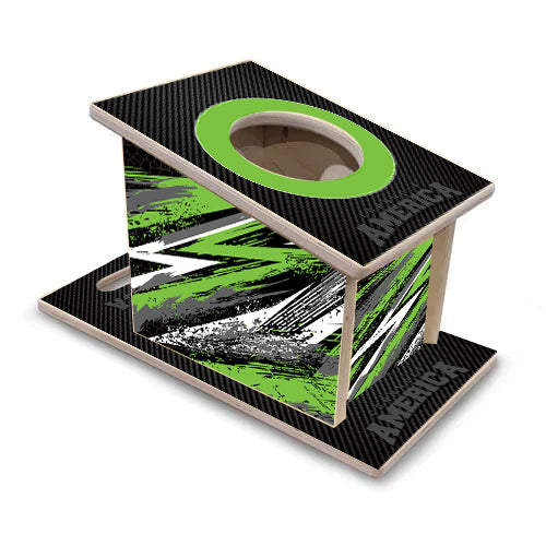 Lime Green Carbon Fiber design Airmail Box