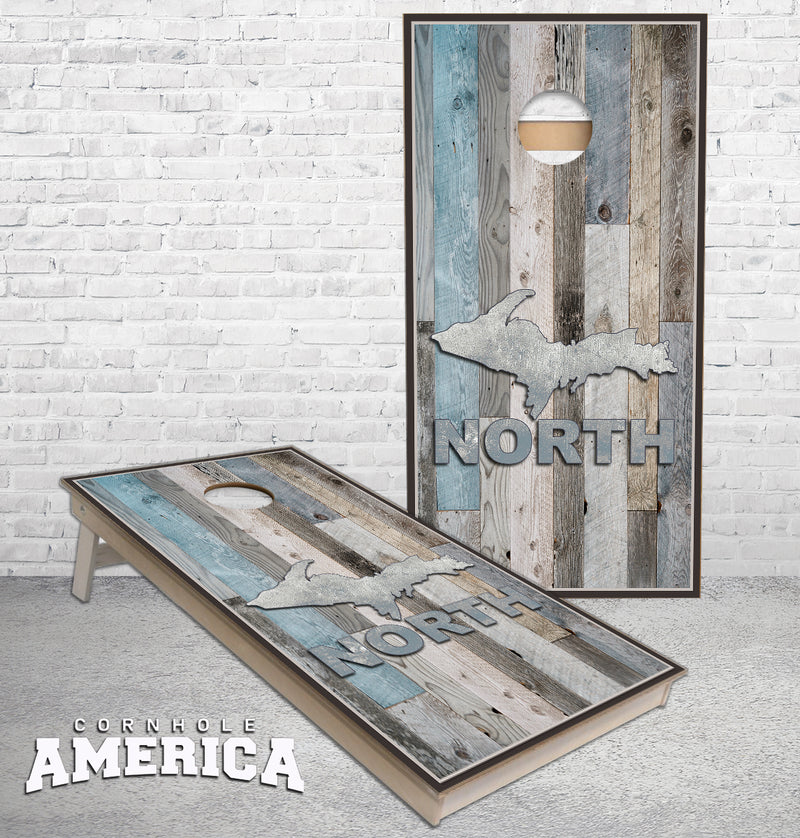 UP North Michigan cornhole boards