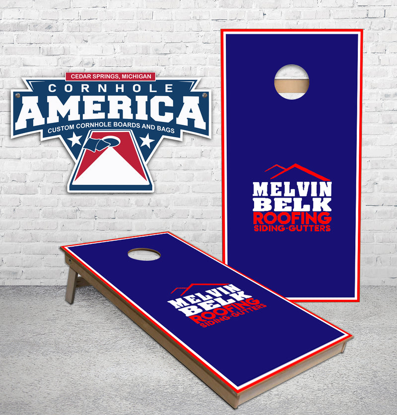Event Sponsorship cornhole board set