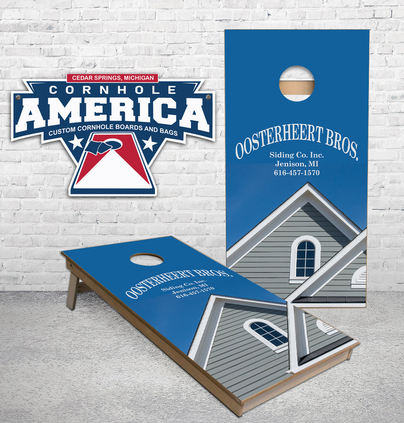 Event Sponsorship cornhole board set