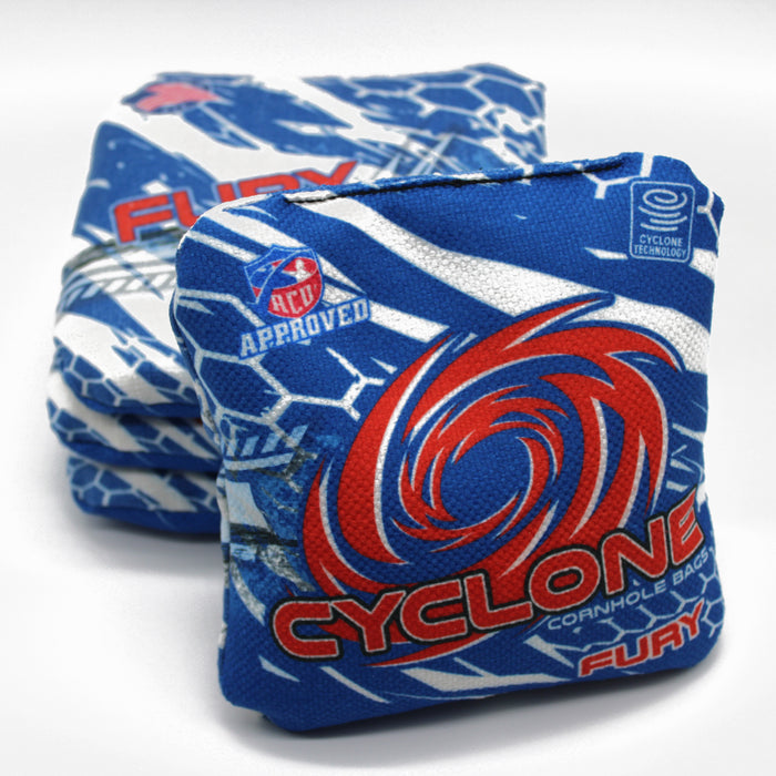 Cyclone STORM Red White and Blue Pro series cornhole bags (set of 4)