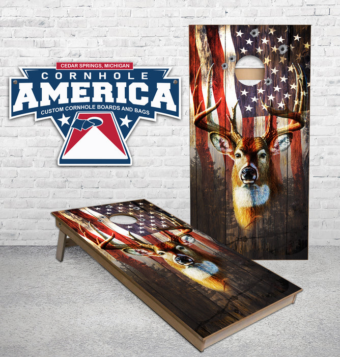 Whitetail Country cornhole boards