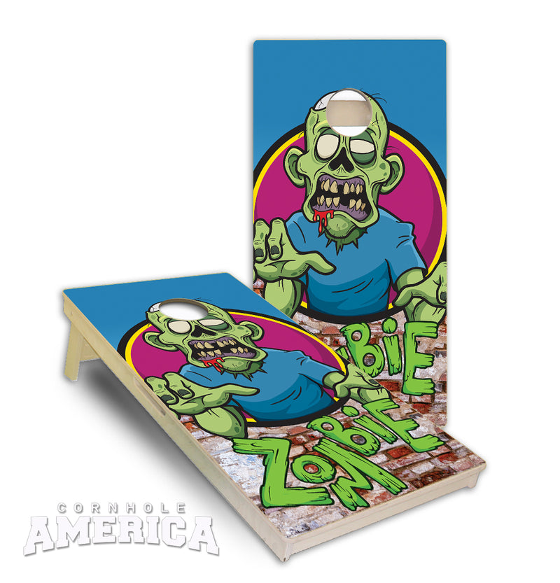 Zombie Monster Cornhole Boards