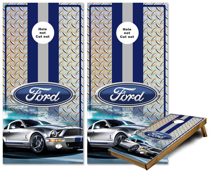 Ford Mustang Cornhole Wraps
