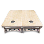 Cornhole America Pro Series cornhole boards backside view