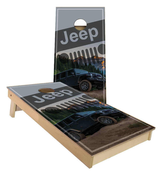 Jeep cornhole boards