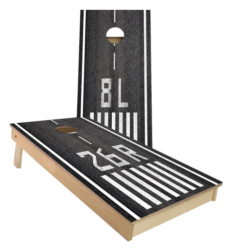 Airport Runway Cornhole Boards (Enter your runway numbers)