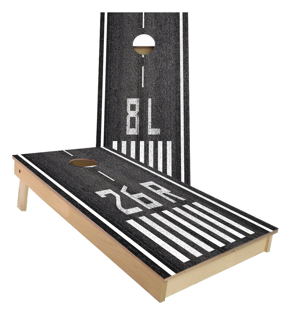 Airport Runway Cornhole Boards (Enter your runway numbers) — Cornhole ...