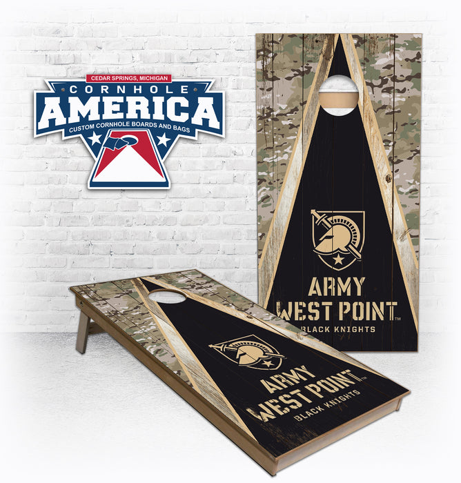 Army West Point Black Knights Triangle Theme Cornhole Boards