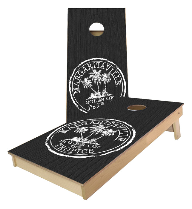 Margaritaville sole of the Tropics cornhole boards