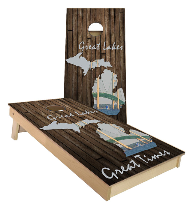 Great Lakes Great Times Cornhole Boards