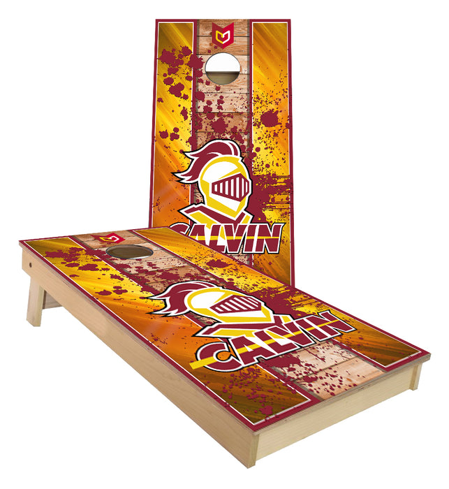Calvin College Grand Rapids Michigan custom Cornhole Boards