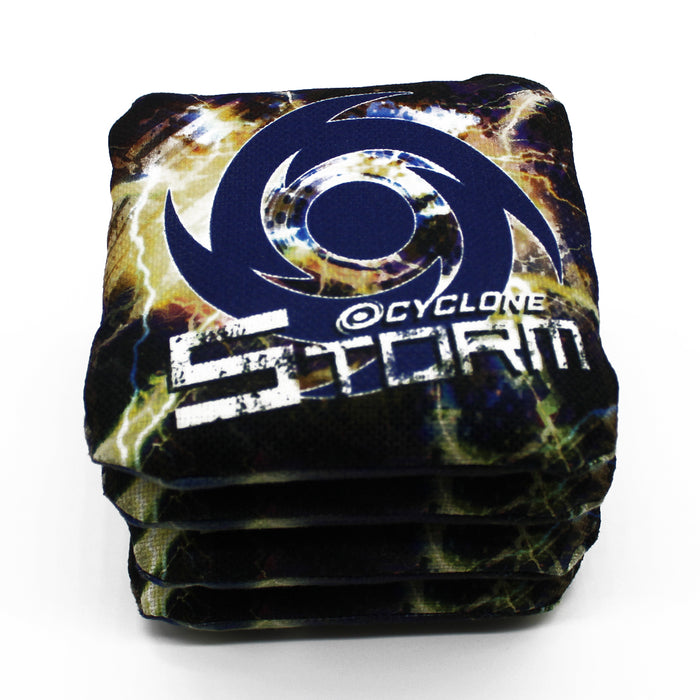 Cyclone STORM Midnight Rage Pro series cornhole bags (set of 4)