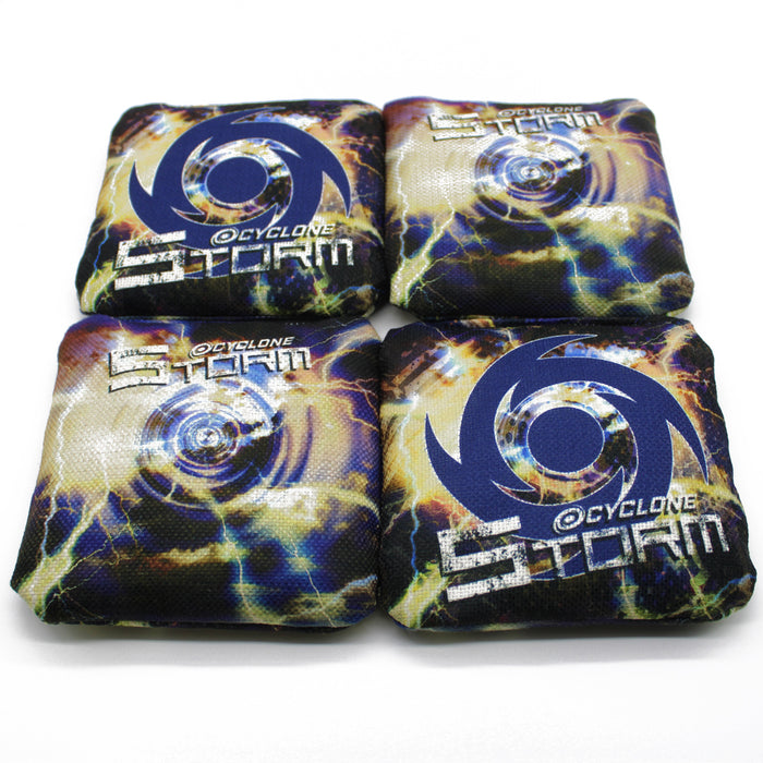 Cyclone STORM Midnight Rage Pro series cornhole bags (set of 4)